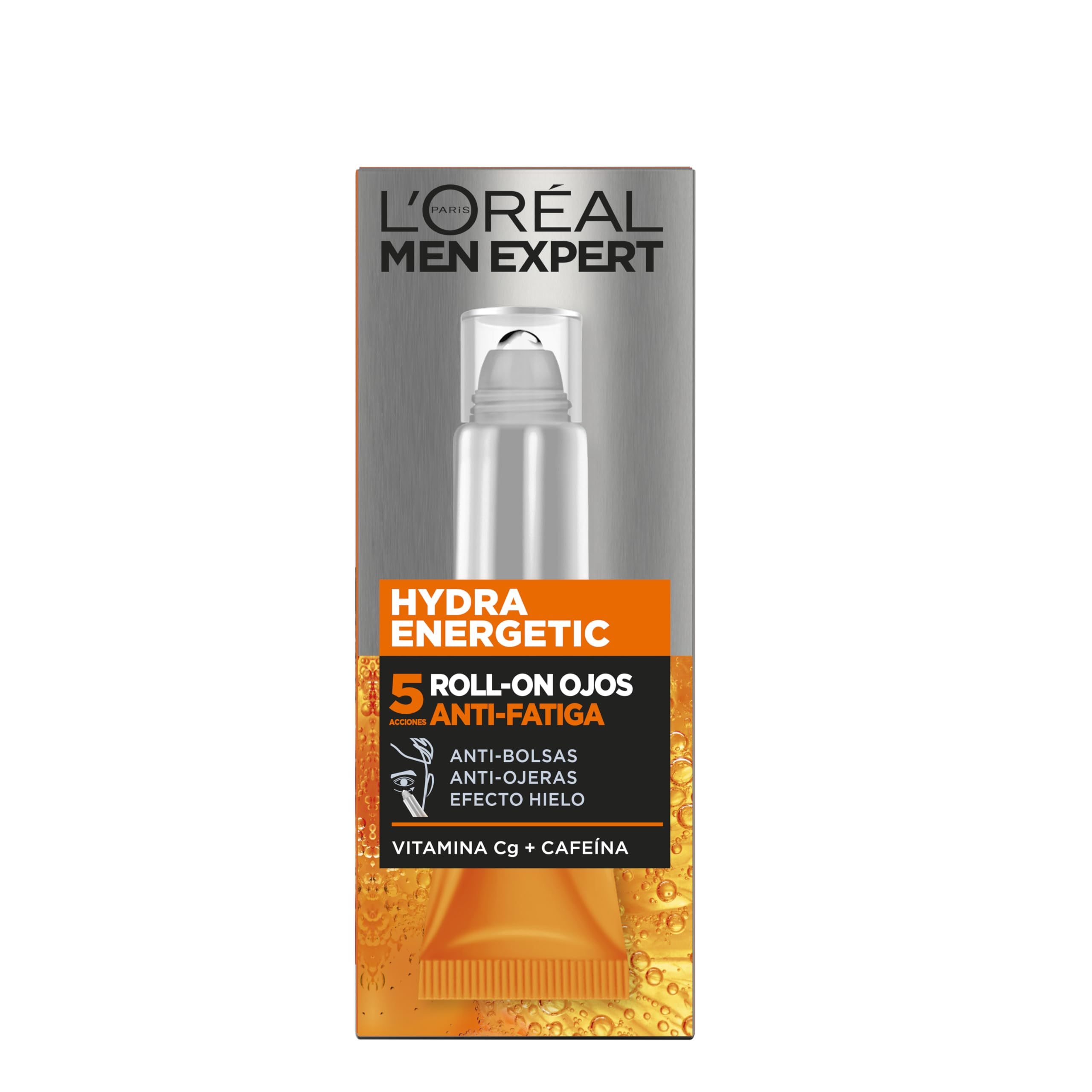 Hydra Energetic roll-on krema za predel okoli oči Kreme za predel okoli oči za moške (temni kolobarji)