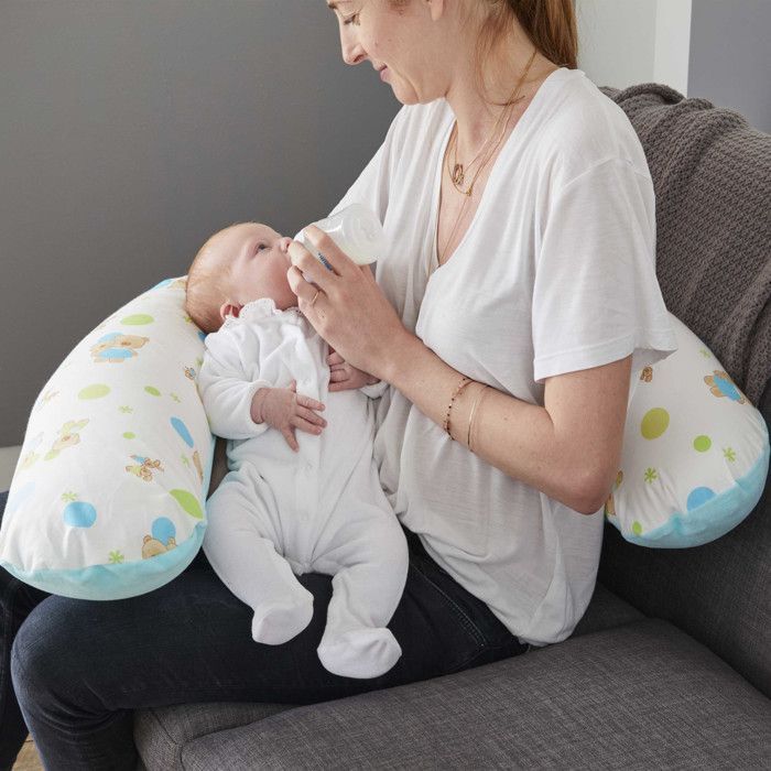 Coussin de grossesse et d'aillaitement - Coussin de maternité - Déhoussable