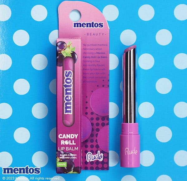 Balzám na rty Mentos Candy Roll