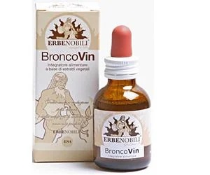ERBENOBILI Voedingssupplement voor de gezondheid van de luchtwegen Erbenobili Broncovin 50 ml