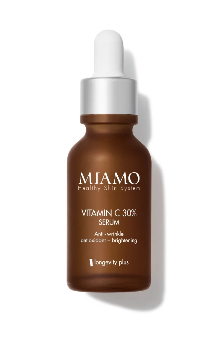 MIAMO Miamo Longevity Plus Vitamin C 30% serum 30 ml antioksidantno posvetlitveni serum za obraz proti gubam