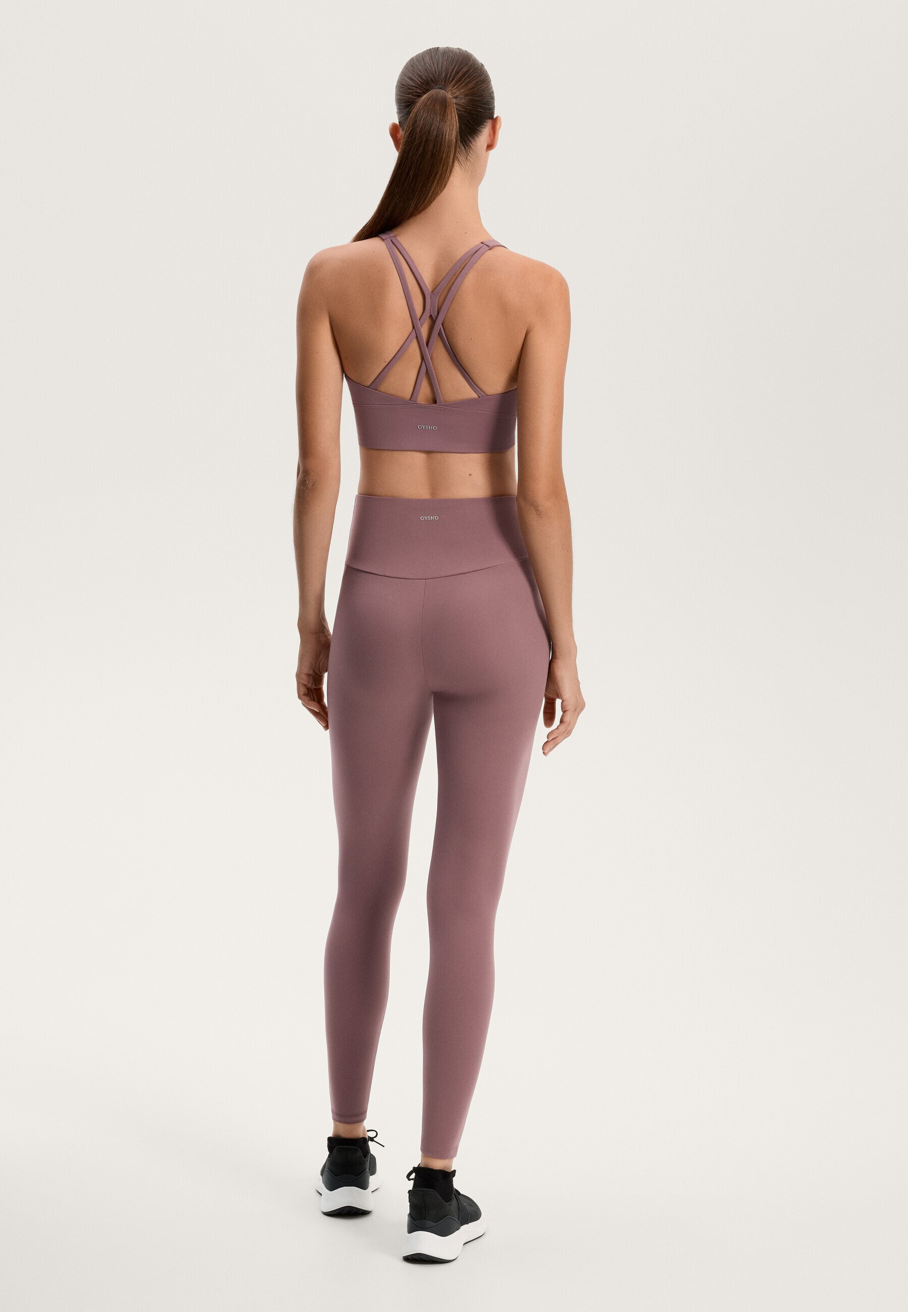 OYSHO STRAPPY BACK - 32977901 - Biustonosz sportowy z lekkim wsparciem - melanżowy