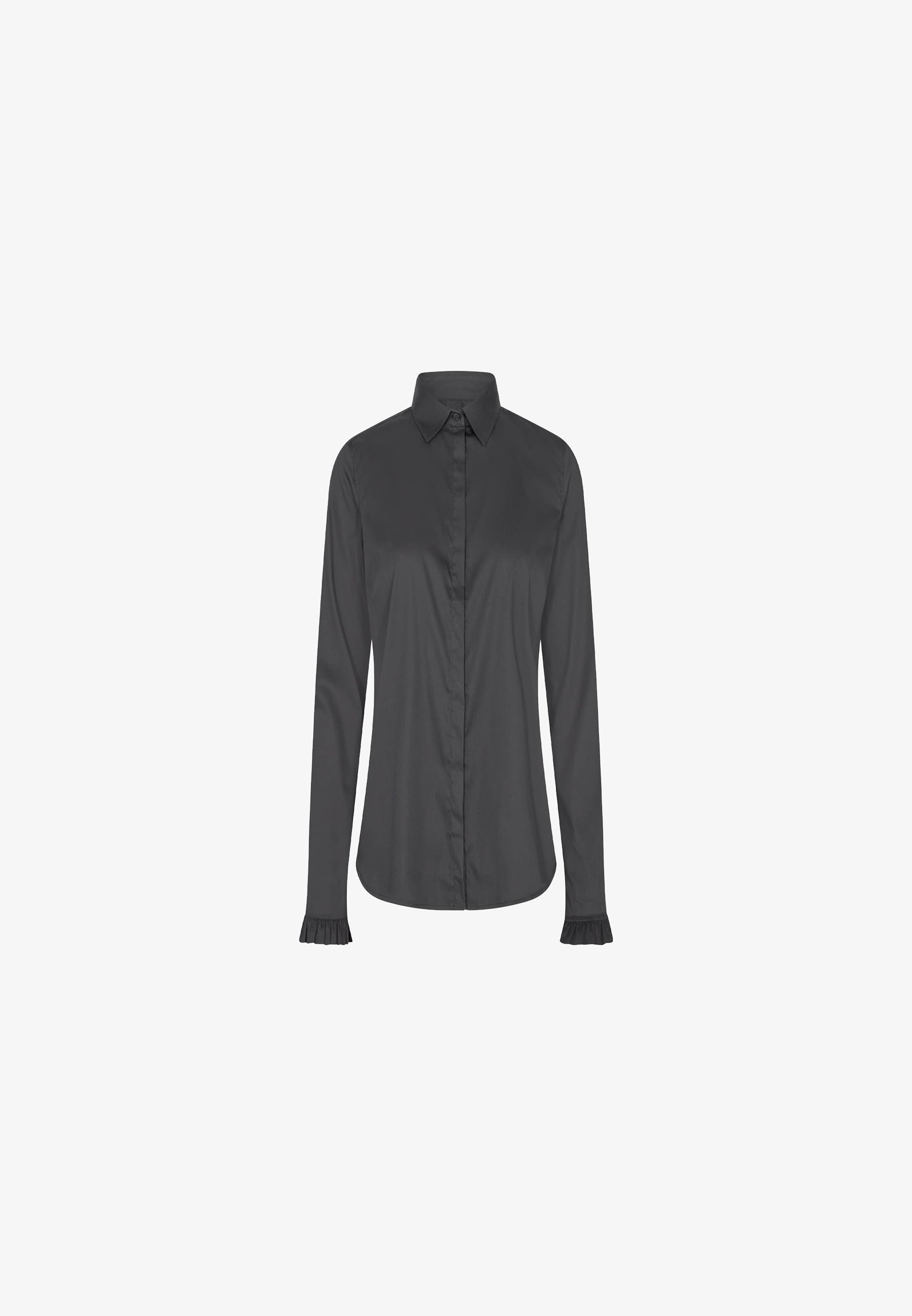 Mos Mosh MATTIE FLIP SHIRT - Camicetta con bottoni - nera