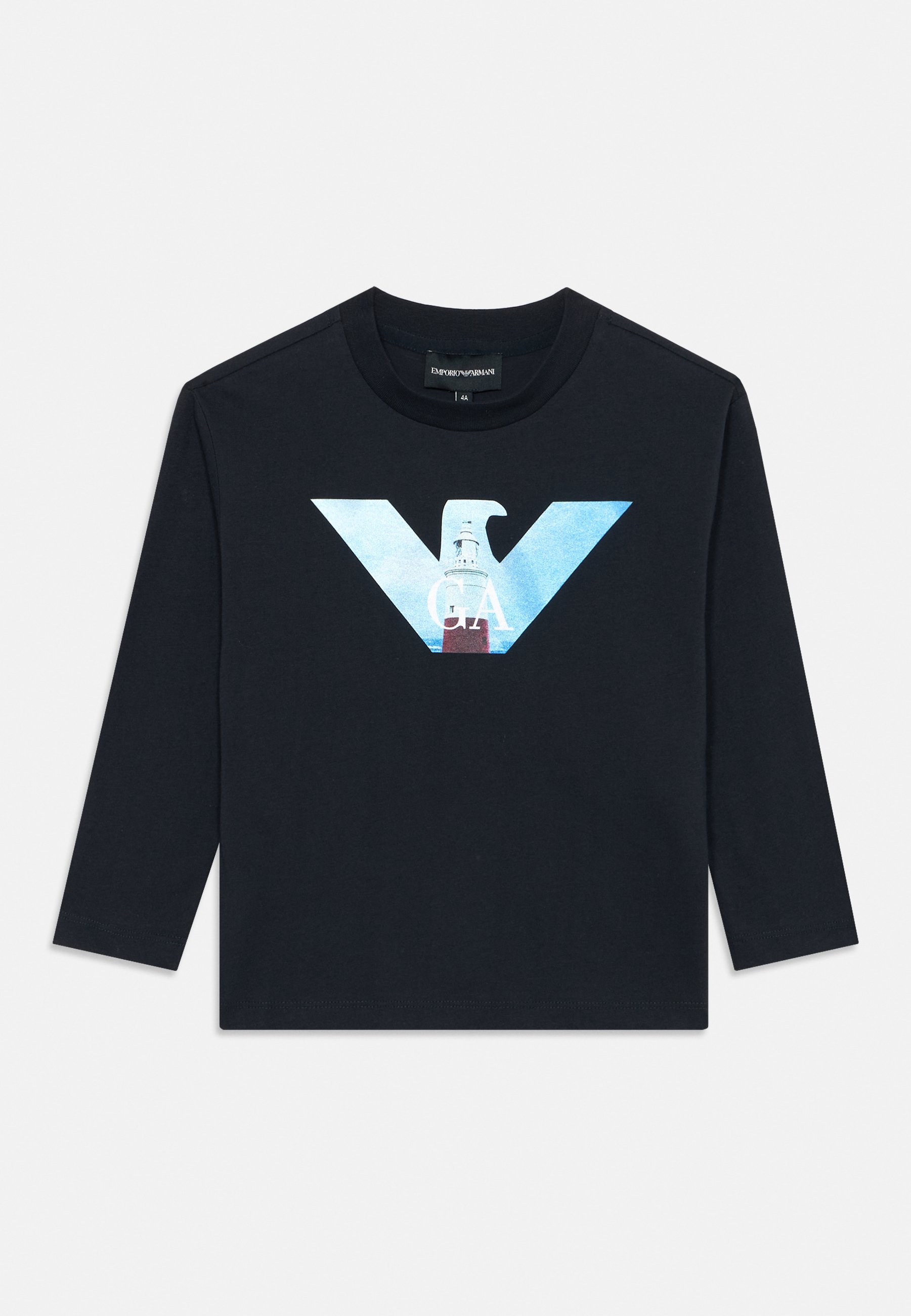 Emporio Armani UNISEXE - Haut à manches longues - bleu marine
