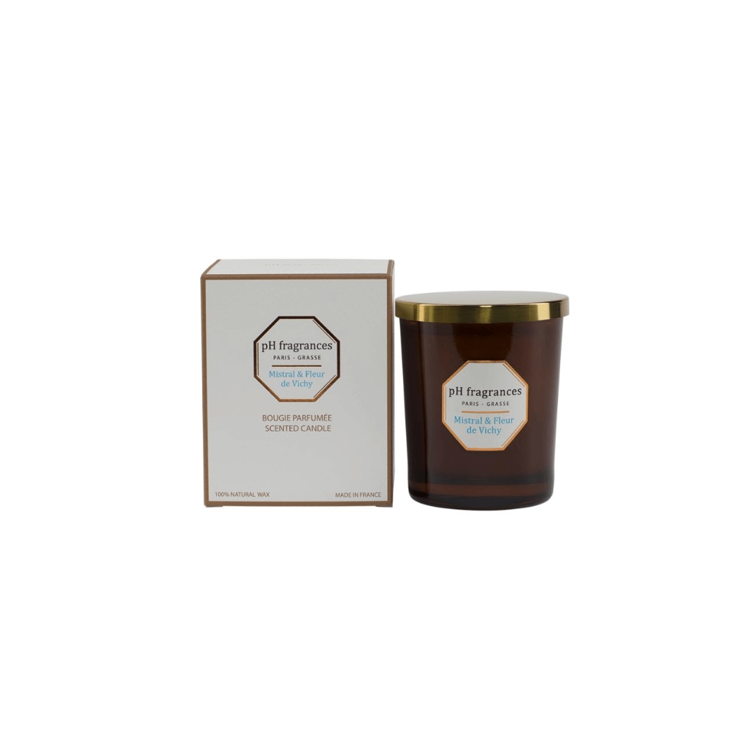 Candela profumata pH Mistral & Fleur de Vichy - 180 g