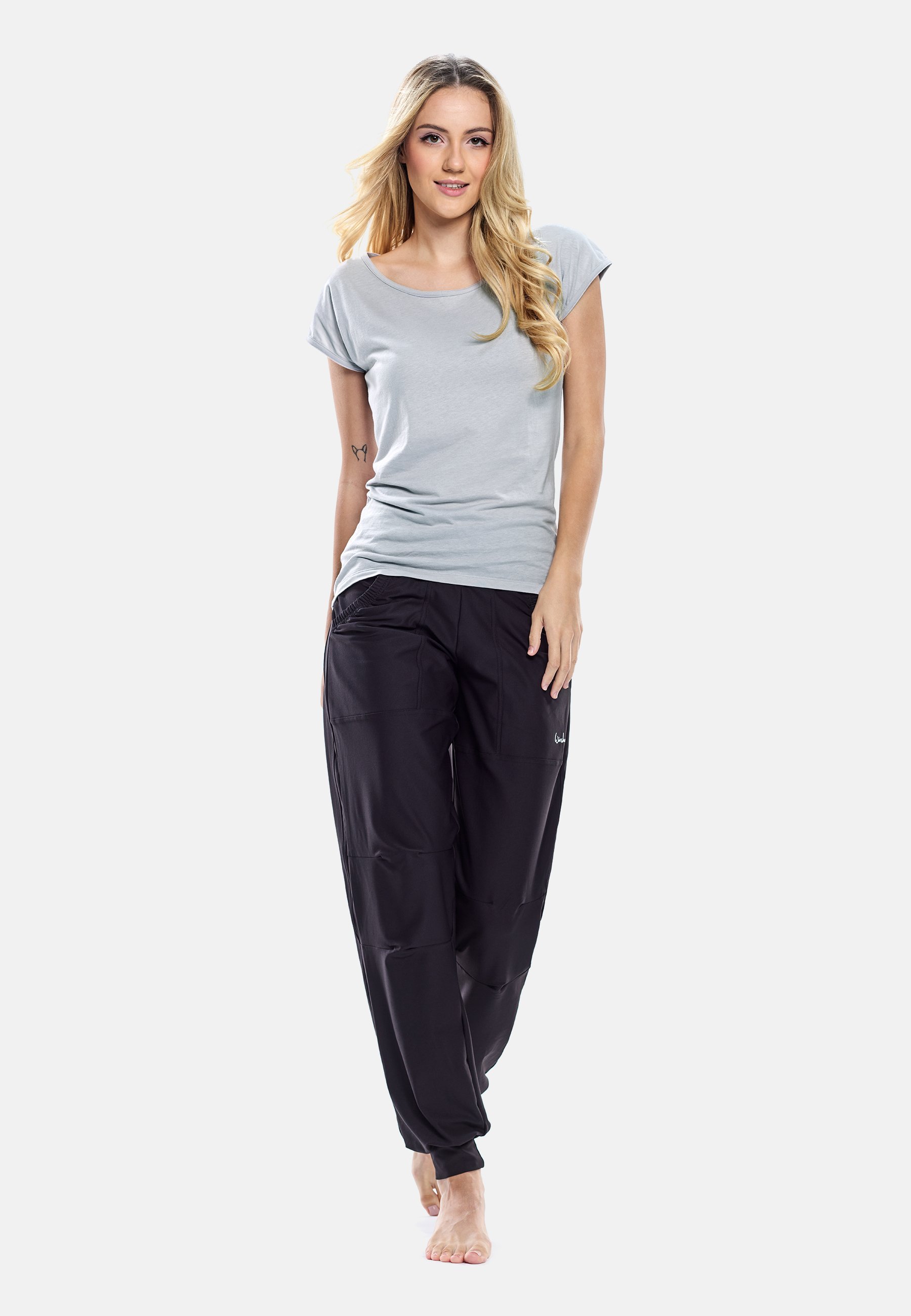 T-shirt basique Winshape KURZARMSHIRT - gris clair