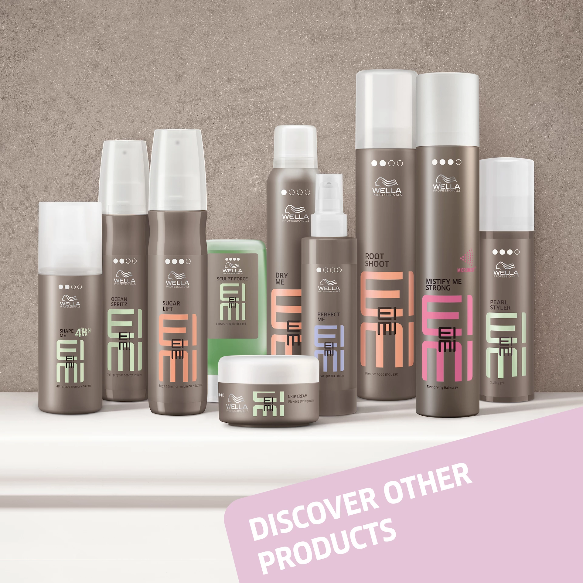 Spray puternic pentru coafat EIMI Mistify 300 ml - Wella Professionals