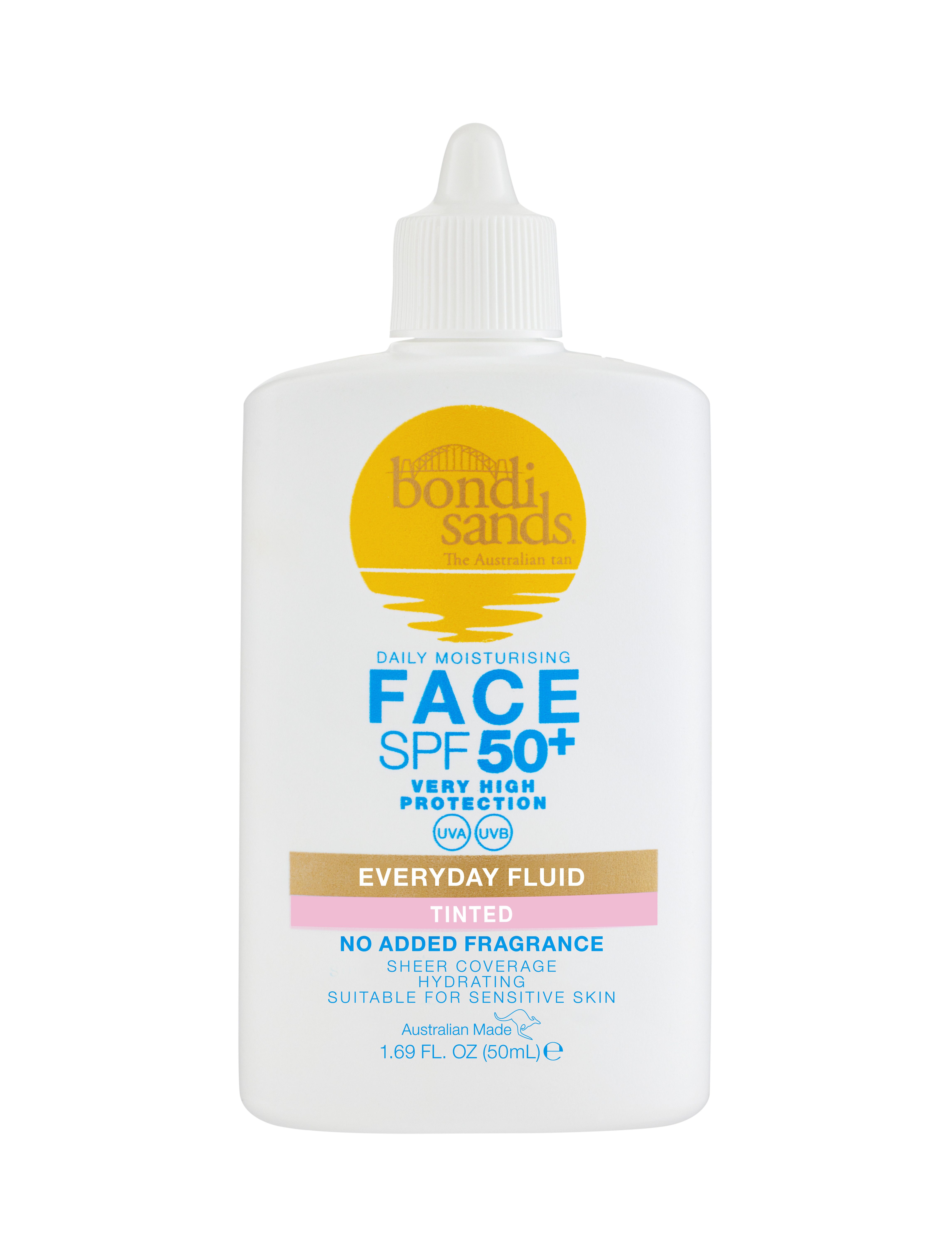 Tonirani fluid za lice bez mirisa SPF 50 Zaštita lica