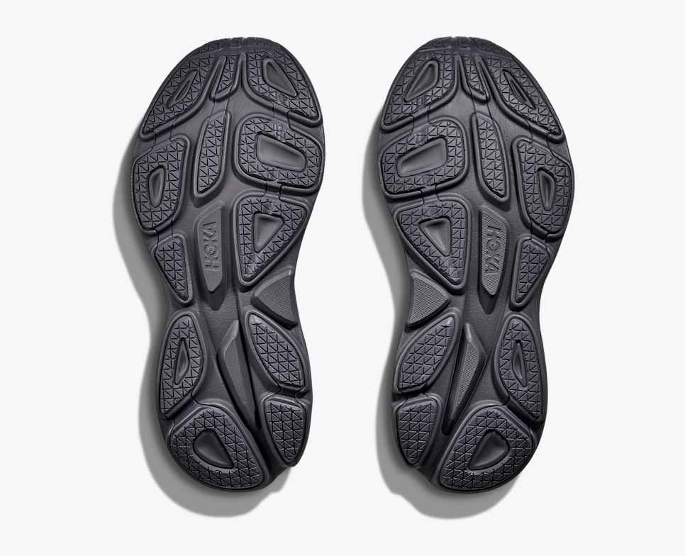 HOKA Stealth/Tech Bondi 8 Caged Charcoal Grey / Grey Skies