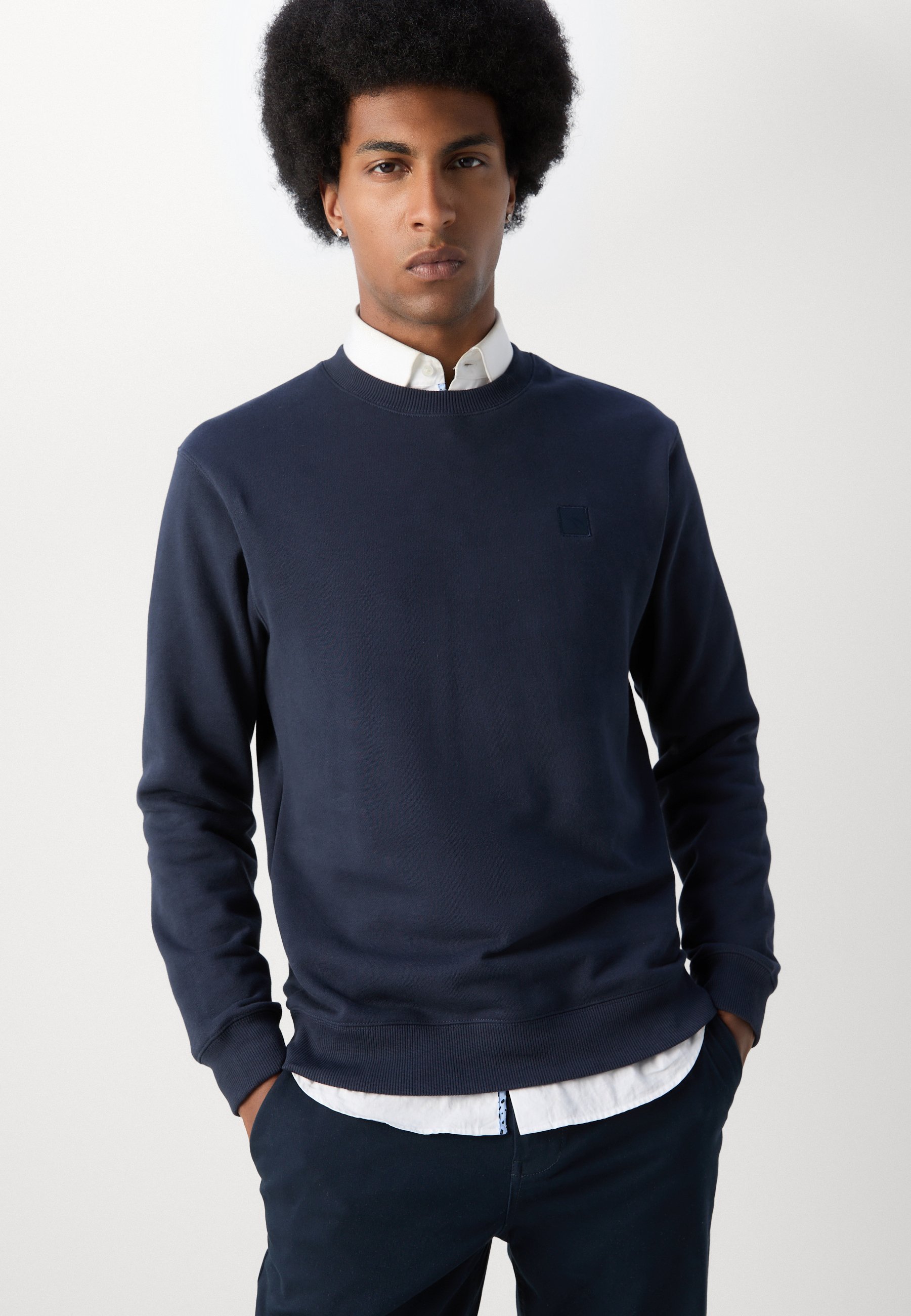 Logo Scotch & Soda CORE - Sweat-shirt - Nuit