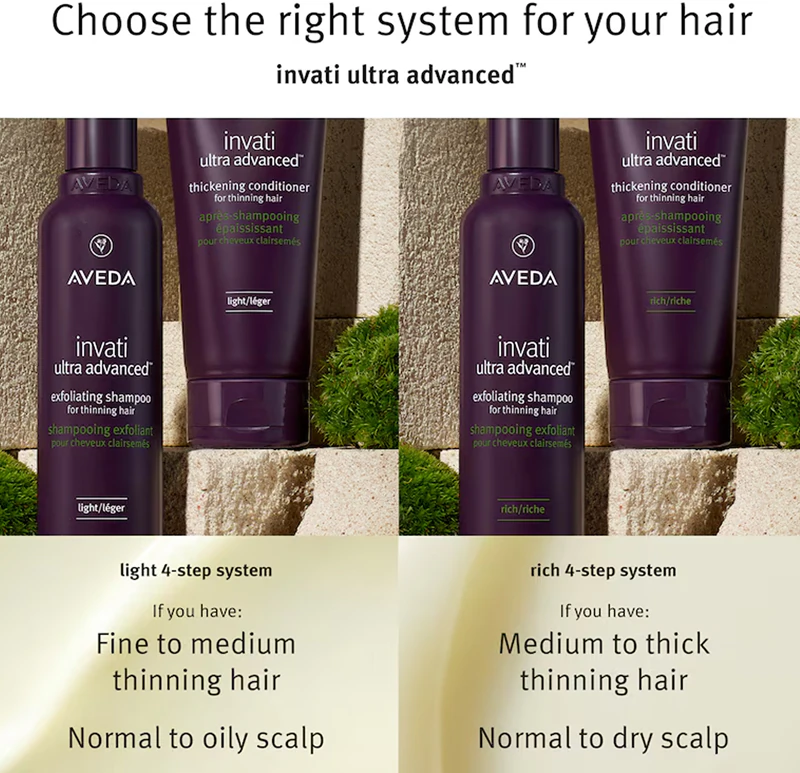 Aveda Invati Ultra Advanced™ Peeling-Shampoo – Leichtes, sanftes Reinigungsshampoo mit Peeling-Effekt