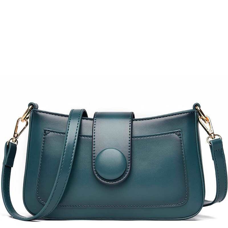 Piccola borsa a tracolla da donna in morbida pelle, borse a tracolla con doppia tracolla, borse firmate da donna