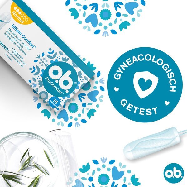 ob Procomfort Normal tamponi<br>16 iepakojumi