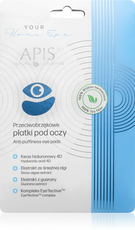 Apis Natural Cosmetics Home Spa Oogmasker tegen wallen en donkere kringen