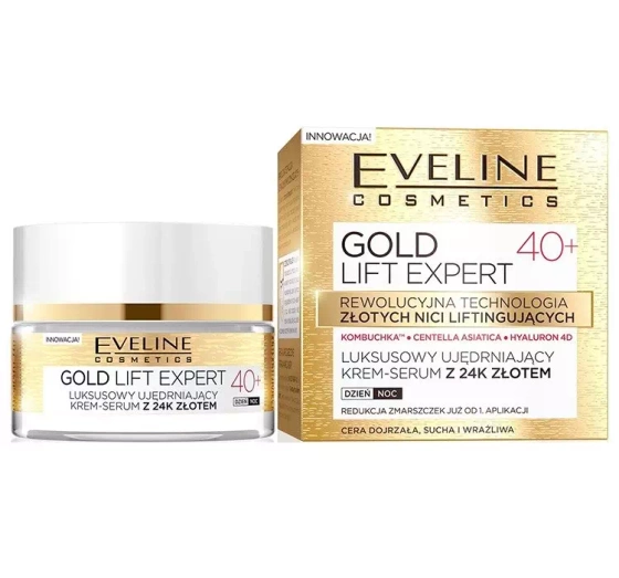 Eveline Cosmetics Gold Lift 40  ujędrniający krem do twarzy 50 ml