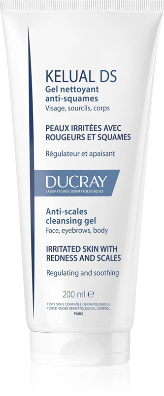 Ducray Kelual DS Anti-Scales Reinigingsgel voor geïrriteerde en schilferige huid