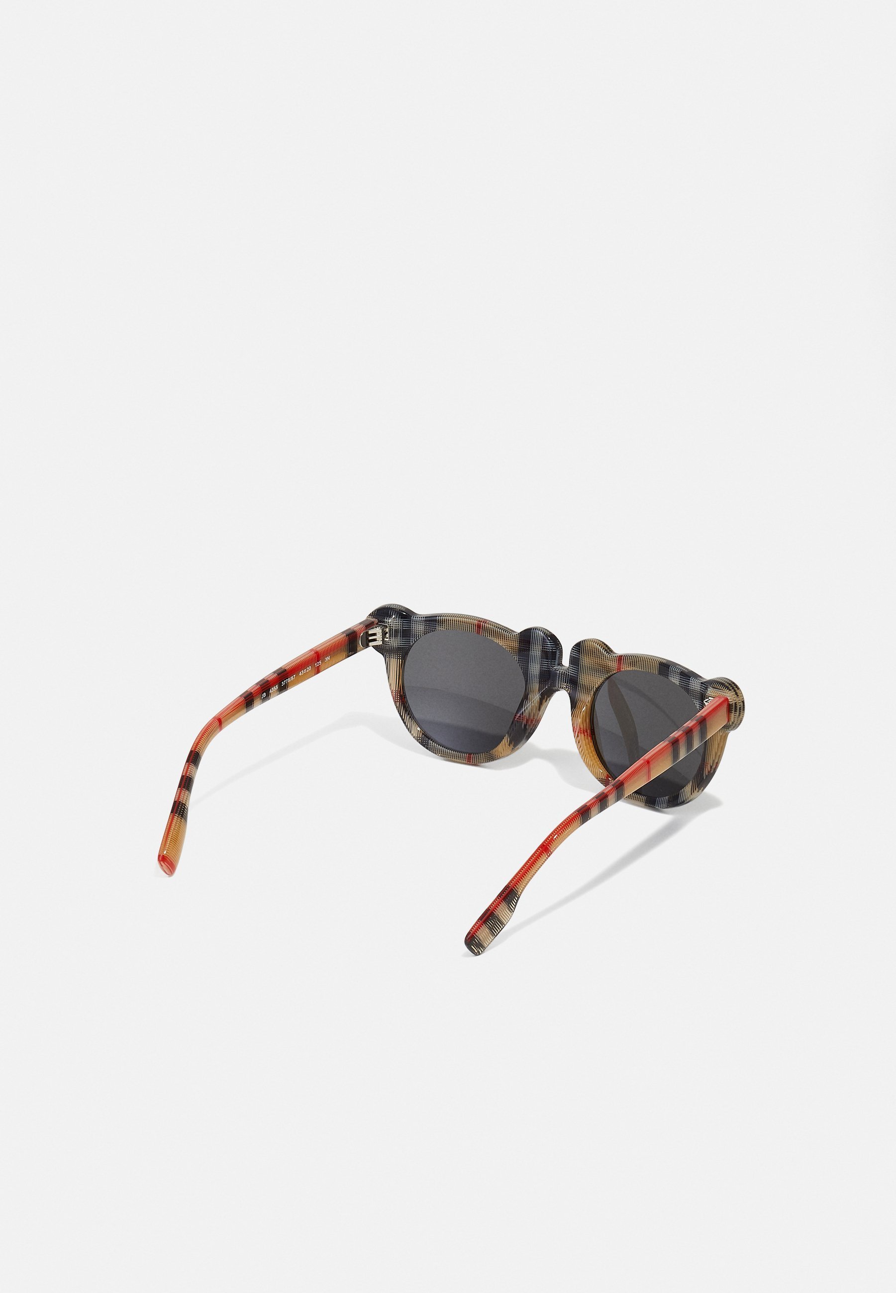 Lunettes de soleil Burberry unisexes à carreaux vintage