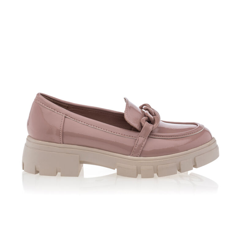  Rosa loafers/båtsko til jente