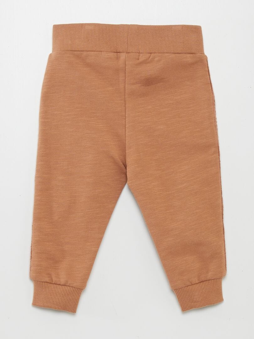 Calça de moletom estampada - LARANJA