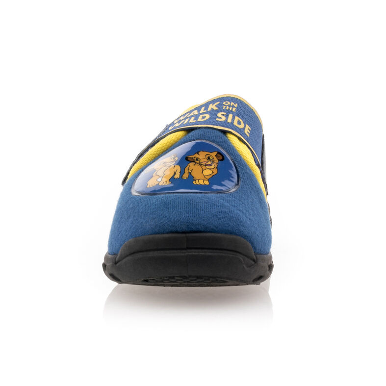 Pantuflas azules para niño