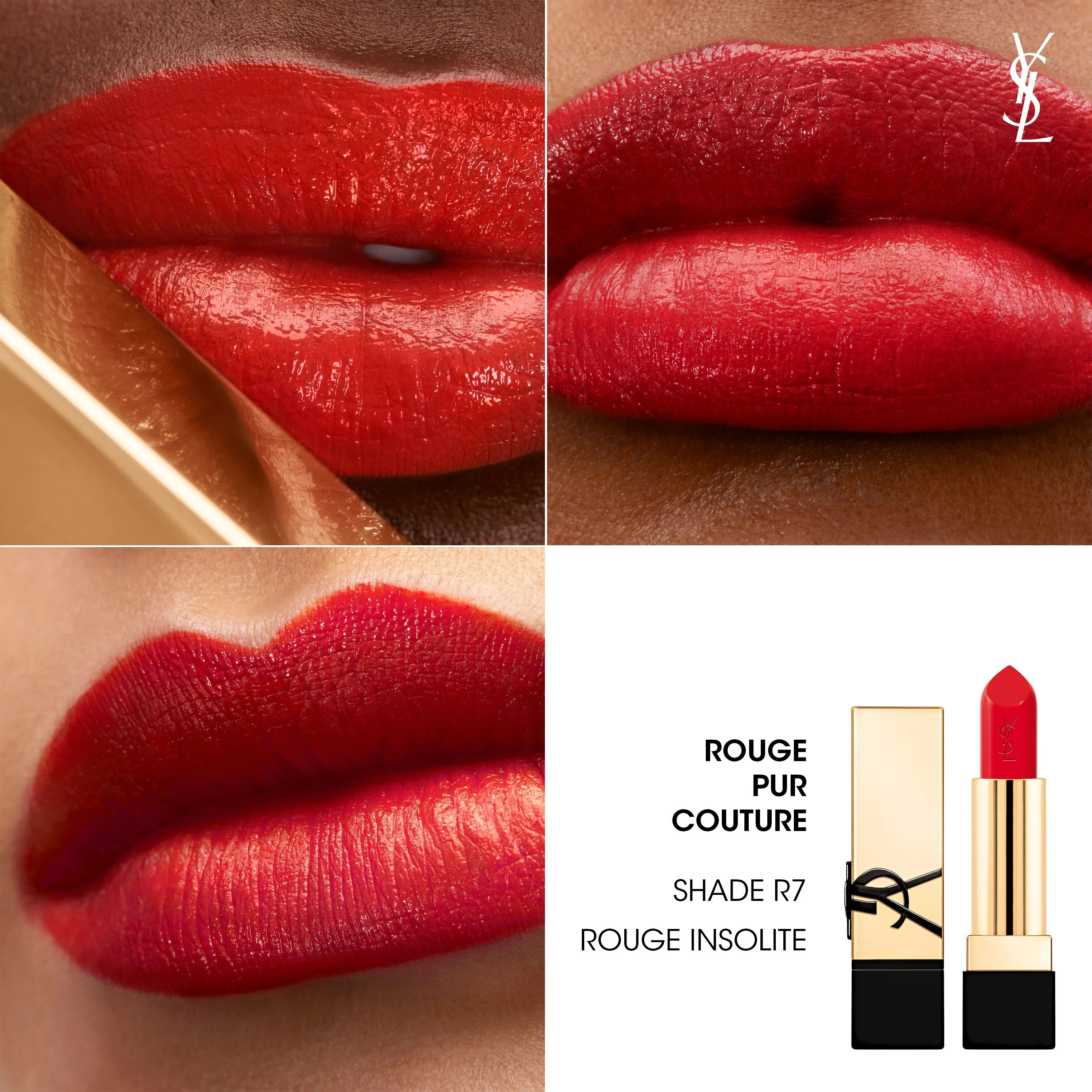 Labbra Rouge Pur Couture - Rossetto Satinato - Rossetto