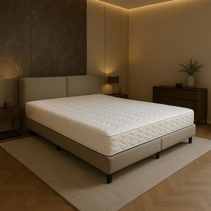 Mattress 160x200 - JULIEN BEDDING - Firm - 5 Comfort Zones - Aertech+ Foam 35 Kg/m3
