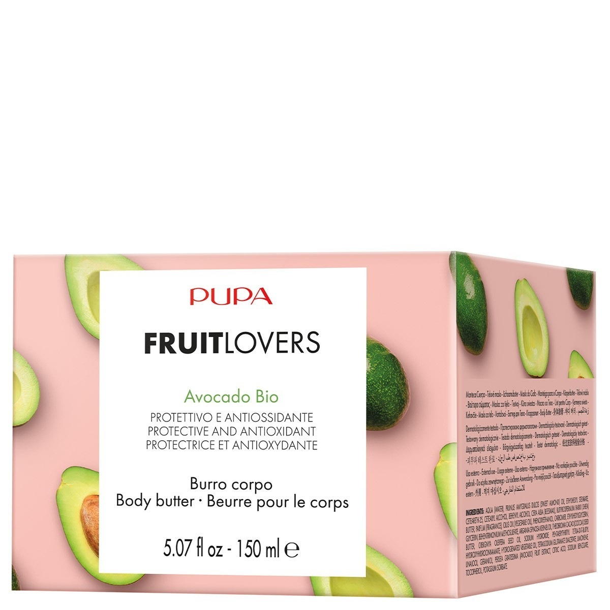 PUPA Milano Beurre pour le corps avocat bio
