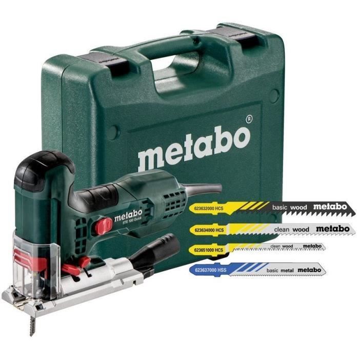 Seghetto alternativo METABO STE 100 Quick - 20 lame - Verde - 710W - Legno