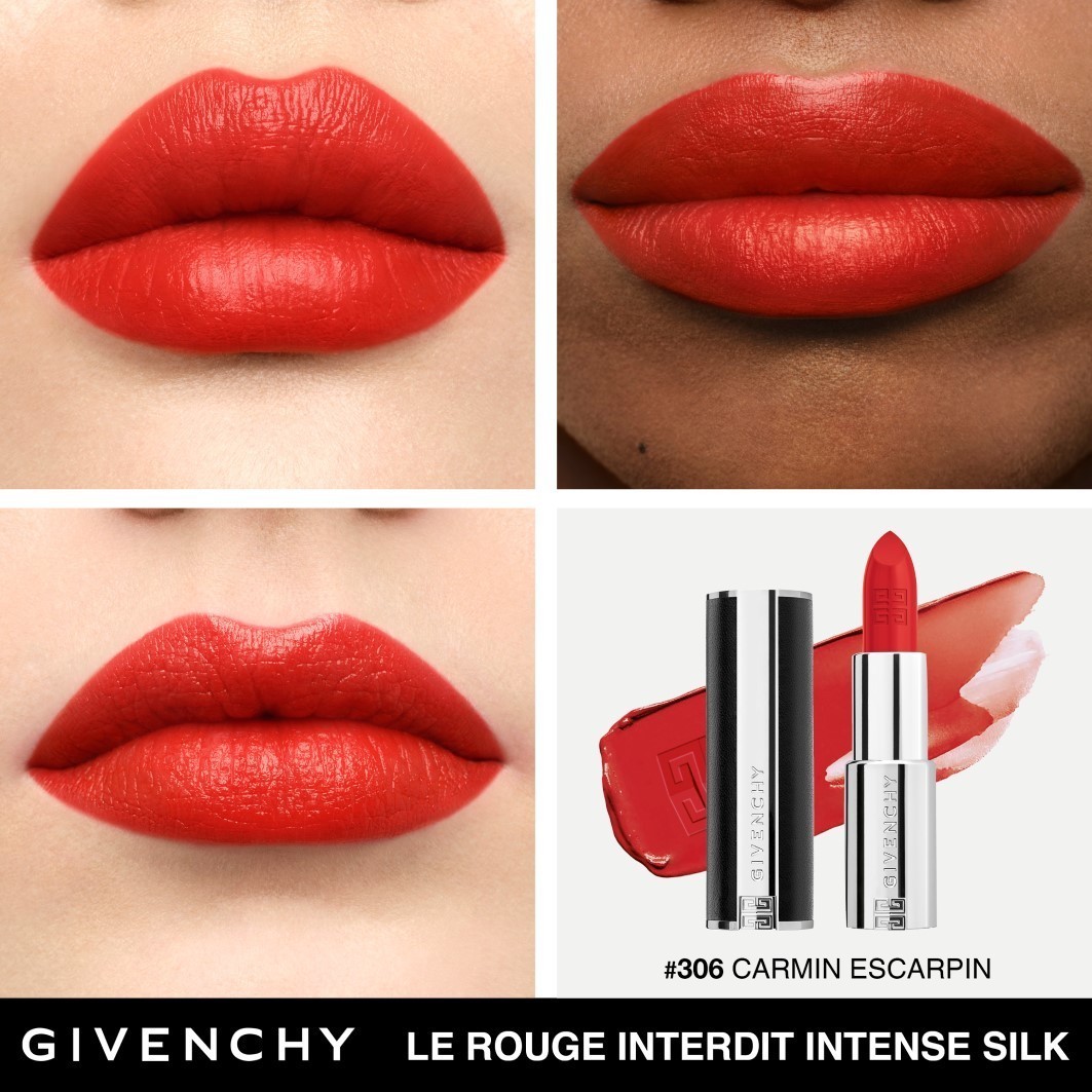Givenchy lūpų dažai Le Rouge Interdit Intense Silk - 3,4 g