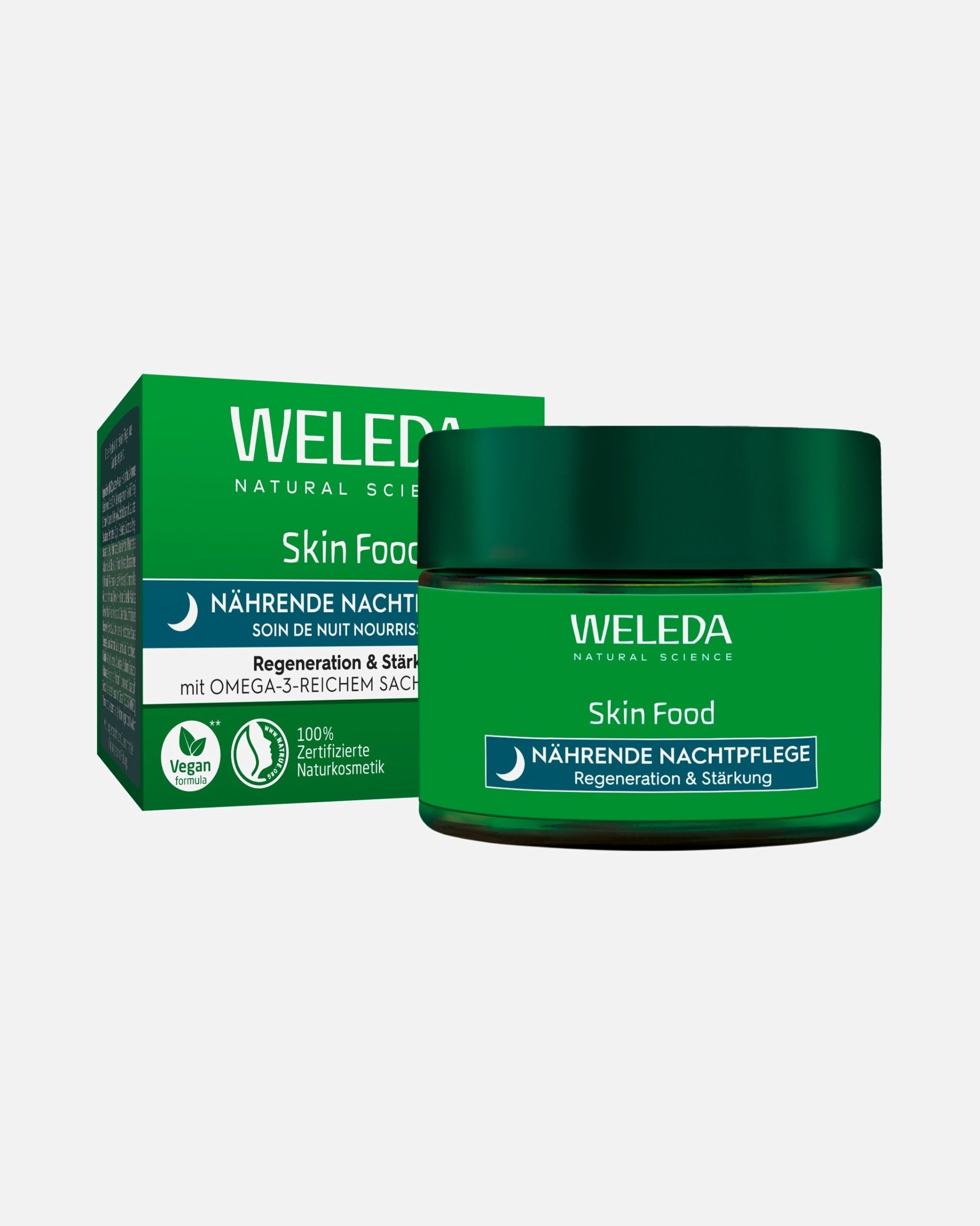 Weleda Skin Food Výživný nočný krém – posilňuje kožnú bariéru a regeneruje suchú pokožku tváre – 40 ml