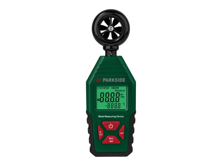 Medidor de nível de som, termômetro, higrômetro ou anemômetro PARKSIDE®