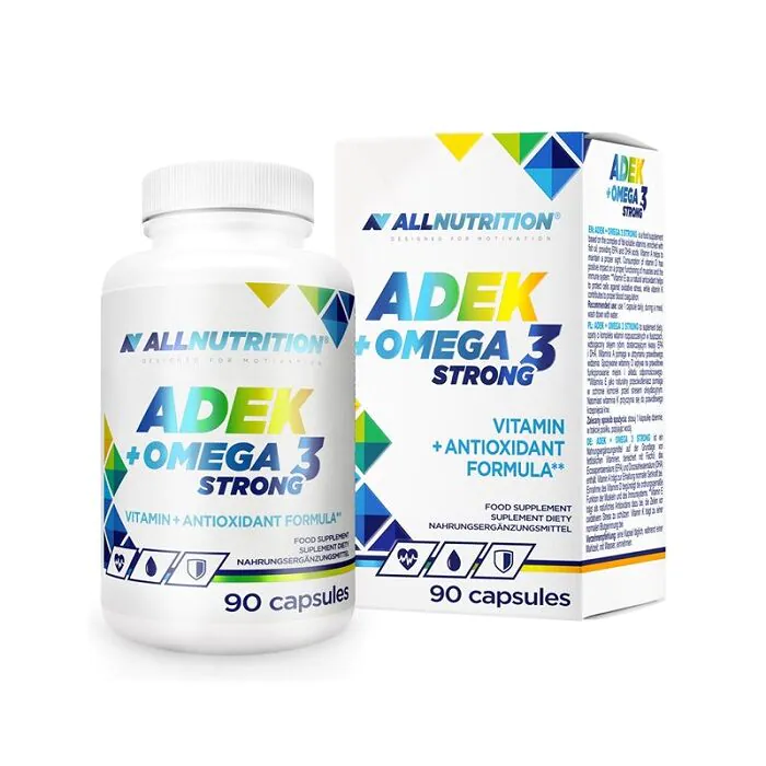 Allnutrition ADEK + Omega 3 Strong, Kapsułki