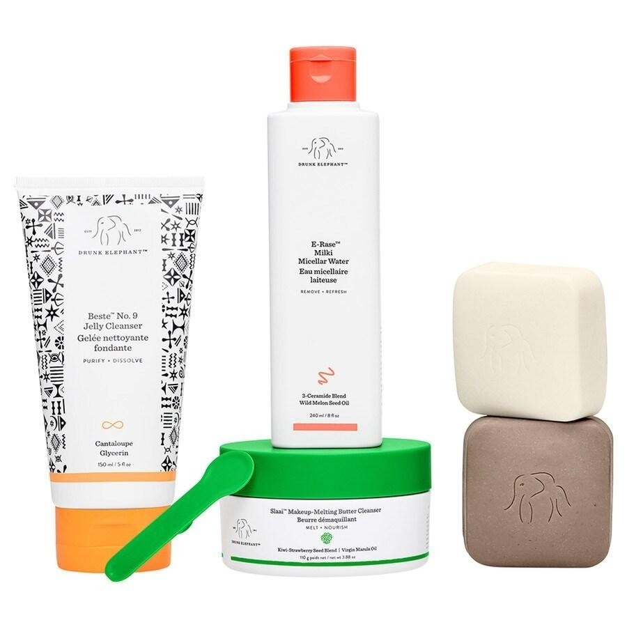 „Drunk Elephant“ veido priežiūros priemonė visiems odos tipams, 1 vnt. „E-Rase Milki Micellar Water“ – 240 ml