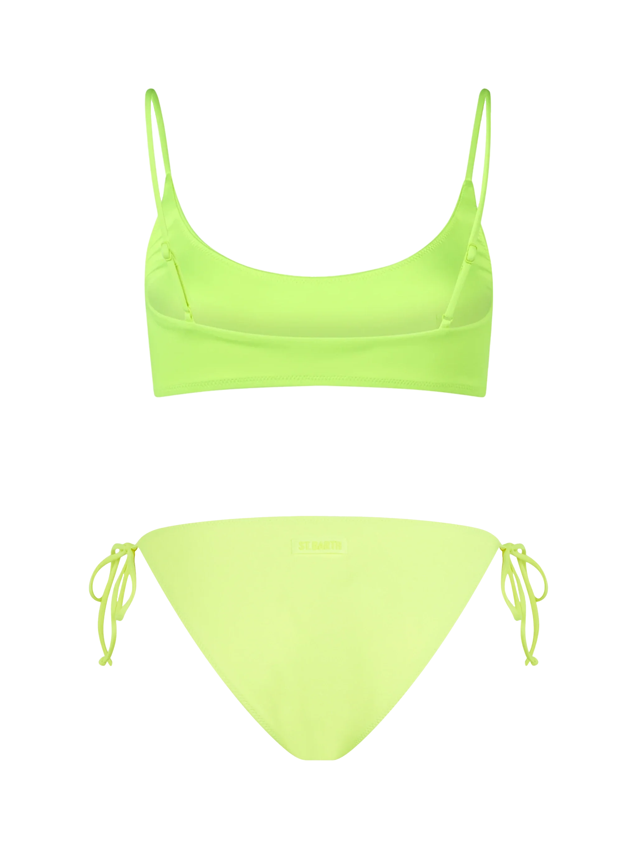 Judy Virgo Neongele Bralette Bikini voor Dames