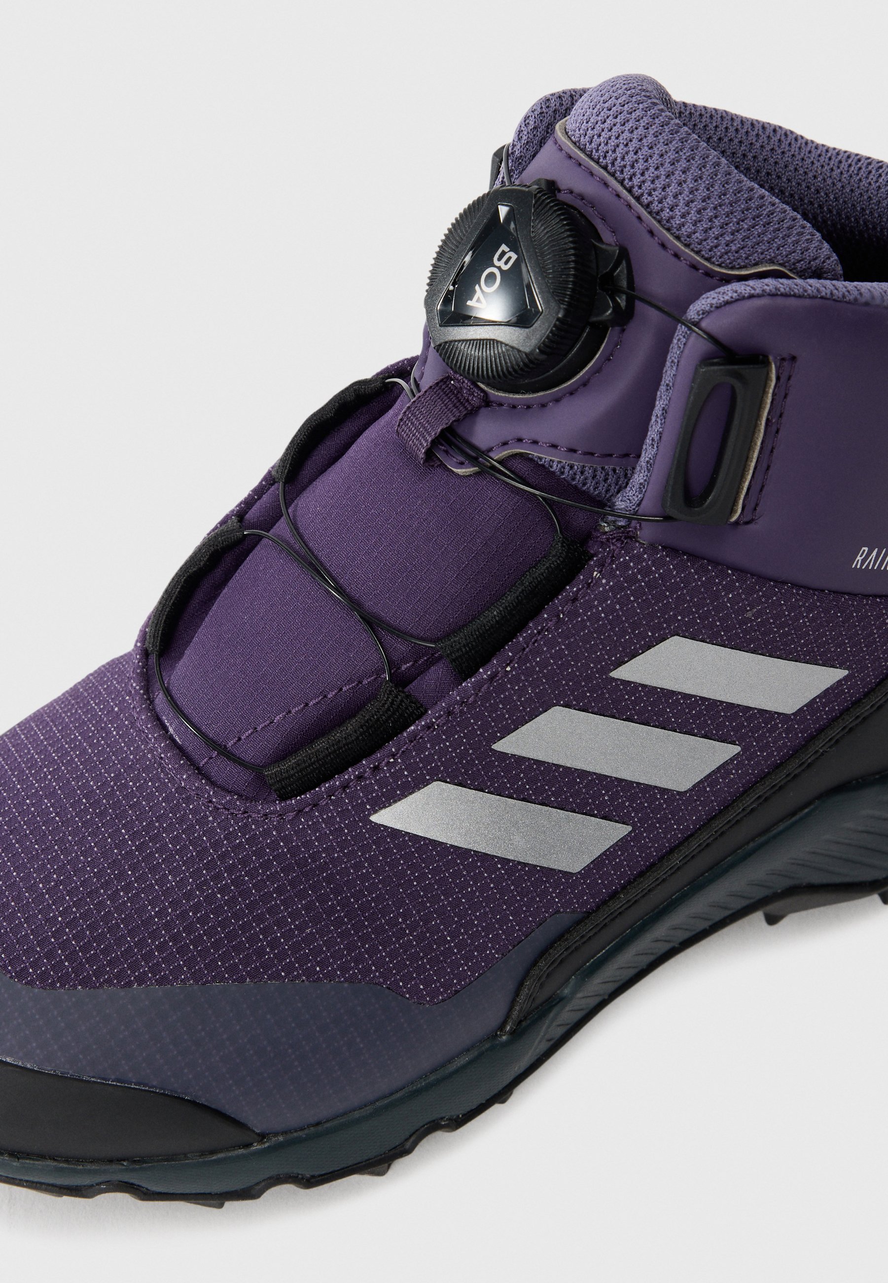 Adidas Terrex TERREX BOA UNISEXE - Chaussures de randonnée - prune aurore/argent mat/noir