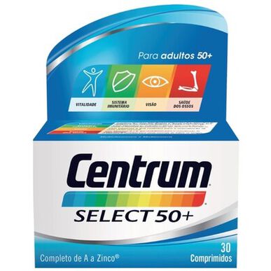 Vitaminas suplementarias Centrum Centrum Select 50 30 comprimidos 30 comprimidos