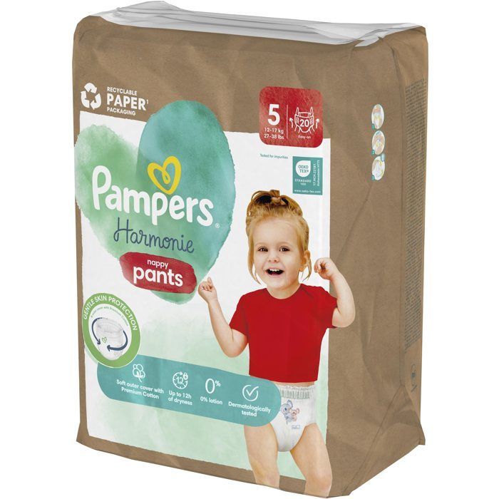 PAMPERS Broekjes Harmony Leaf. 5 (20 stuks)