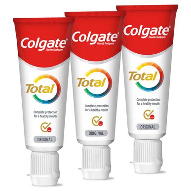Colgate Total Pack -matkahammastahna 3 x 20 ml