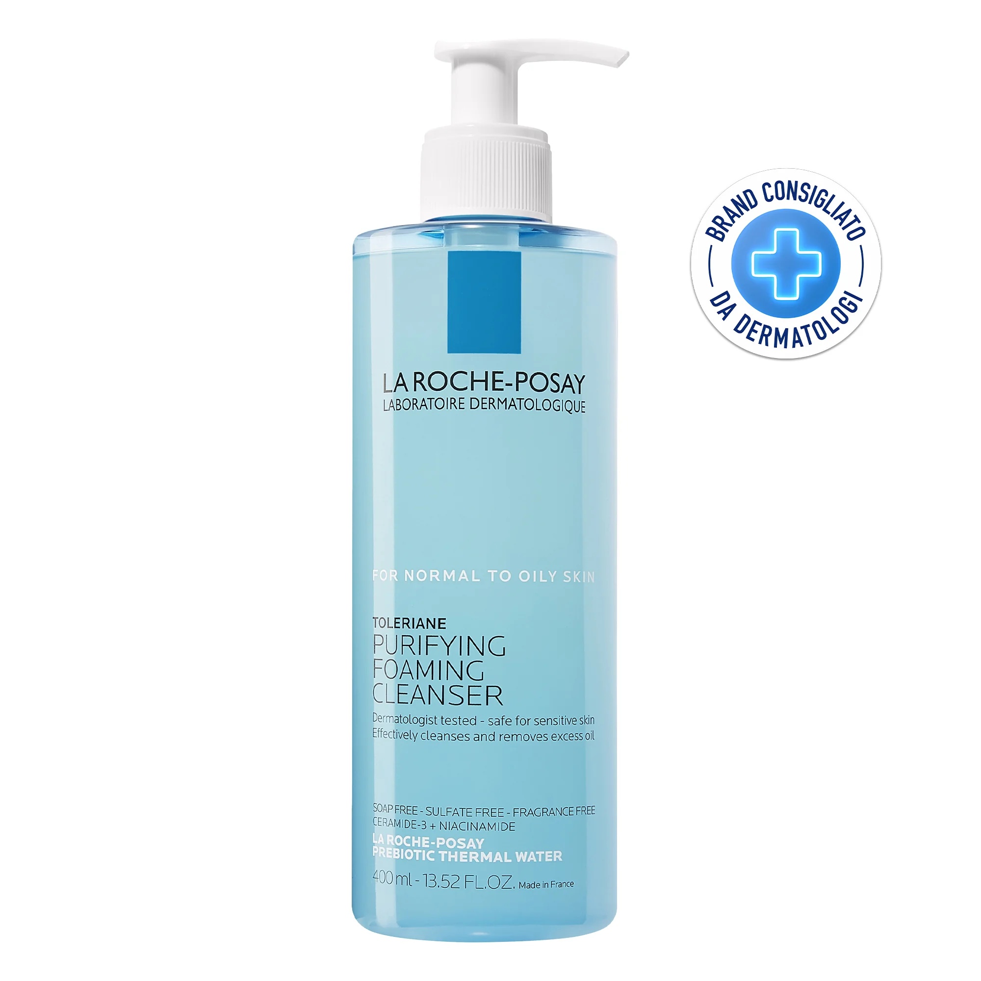 LA ROCHE POSAY La Roche Posay Toleriane schuimende reinigingsgel 400 ml Gevoelige huid