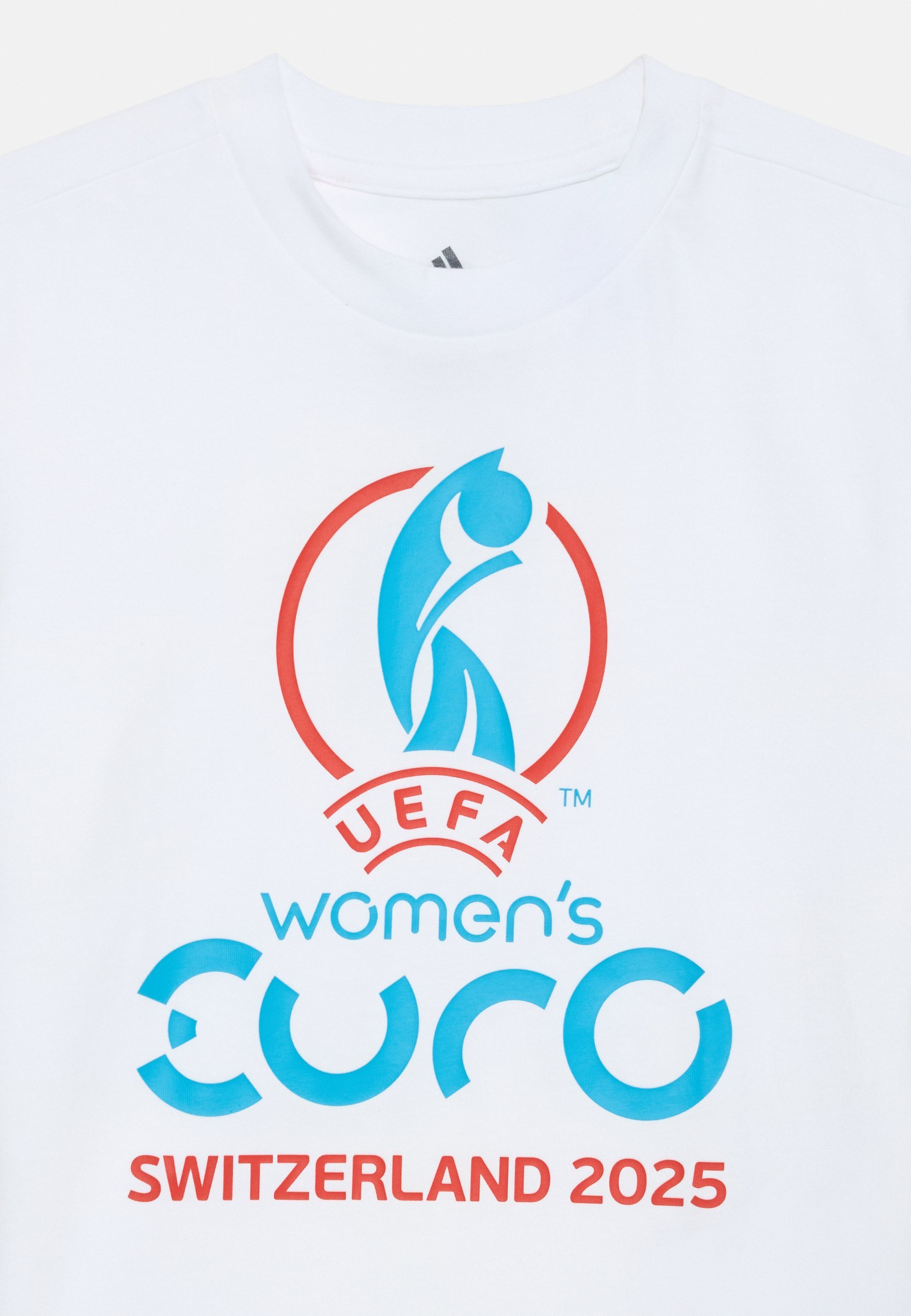 adidas Performance WOMEN EURO OFFICIAL TEE UNISEX - Sport T-shirt - wit