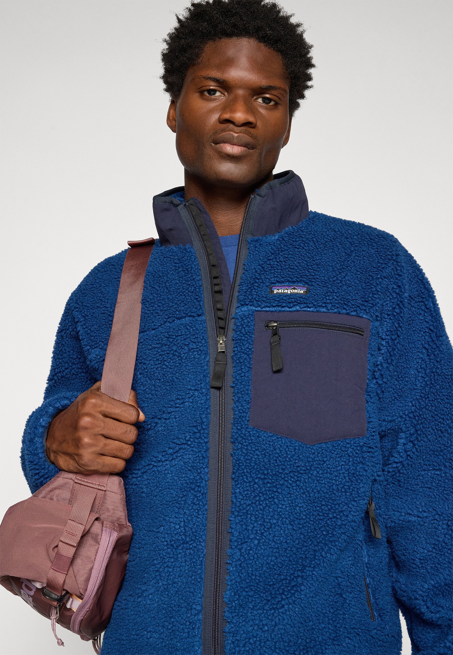 Patagonia CLASSIC RETRO-X - Fleecejack - clementblauw