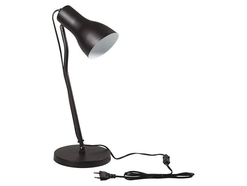 Lampka biurkowa Jusi metalowa czarna