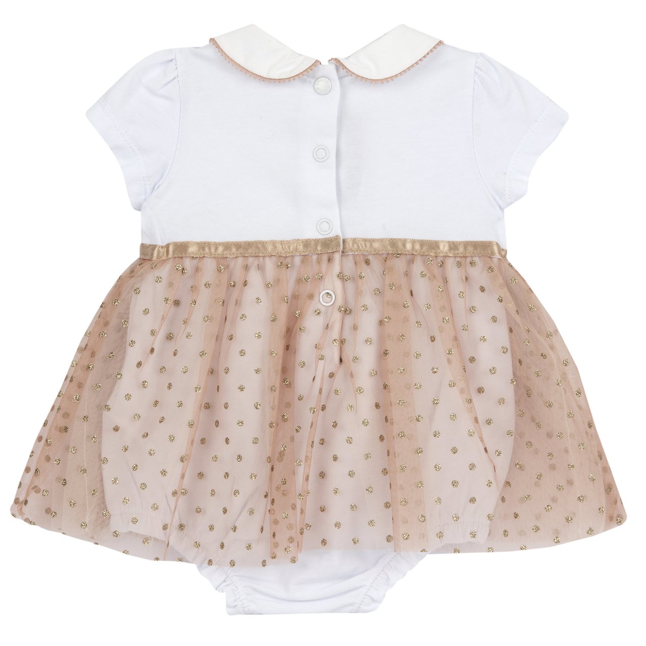 Sukienka z tiulowymi majtkami z nadrukiem