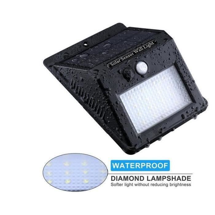 4 Pcs 20 LED Outdoor Solar Lights - Outdoor Solar Lighting - Garden Lanterns