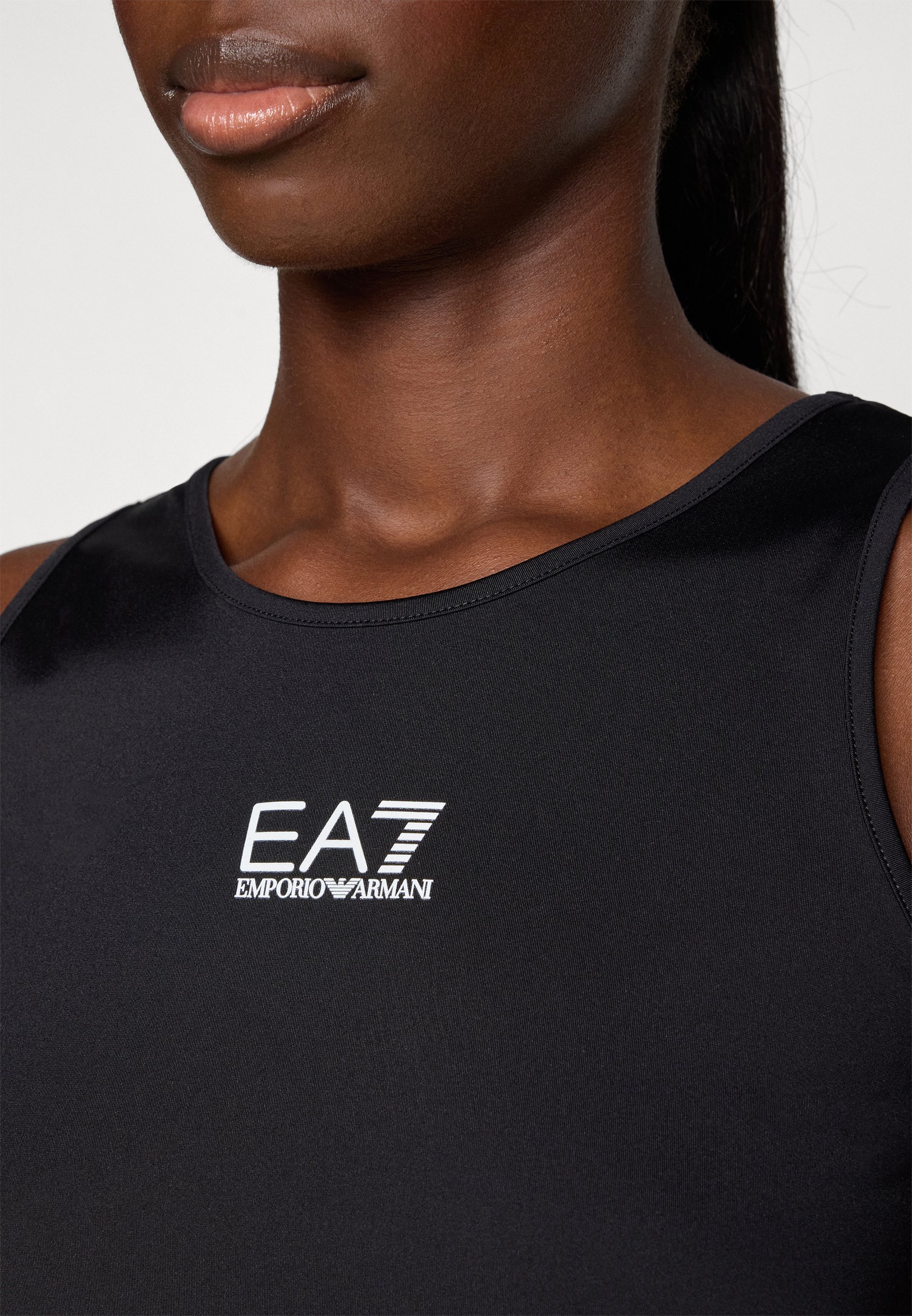 EA7 Emporio Armani TENNIS PRO CLASSIC TANKTOP - Top - schwarze Schönheit