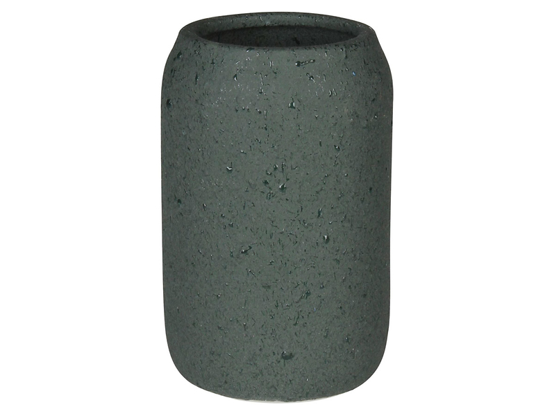 Kubek na szczoteczki do zębów ceramiczny Moss zielony