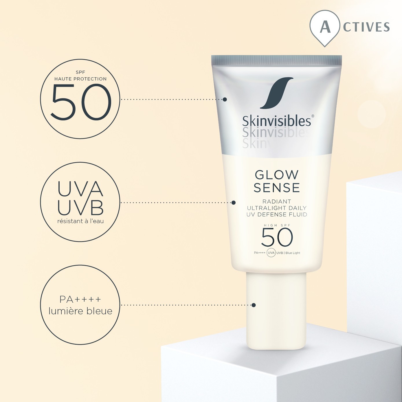Skinvisibles Skinvisibles Glow Sense SPF50 50ml