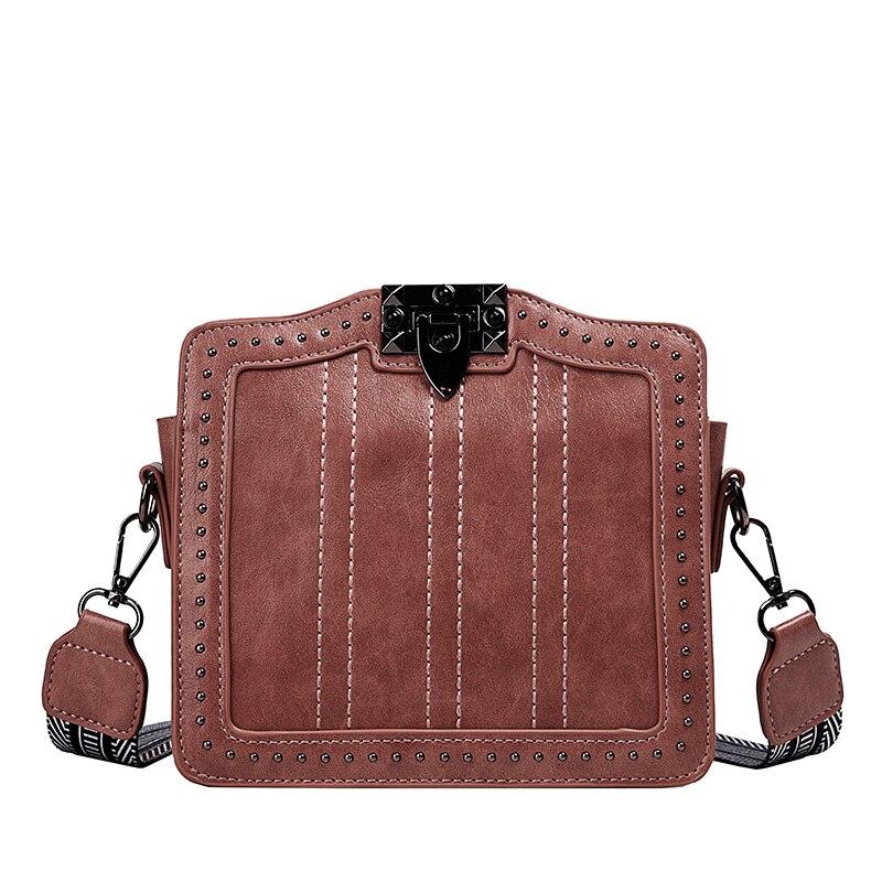 Nouveau sac bandoulière femme tendance avec chaîne, style rétro, pochette, sac messager et boucle en métal