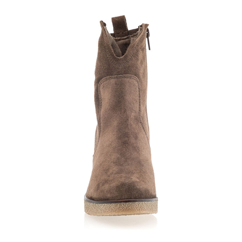 Botas femininas marrons / Botas de cano curto