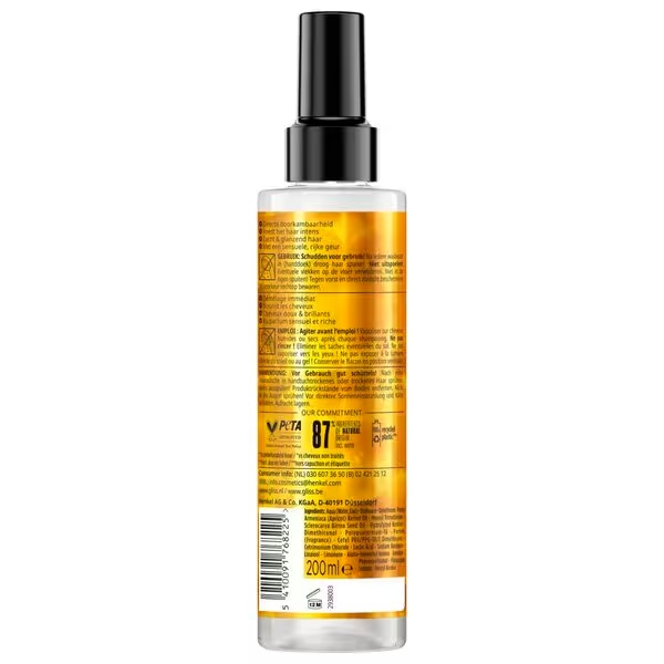 Gliss Oil Nutritive Anti-Klitsspray<br>200ml